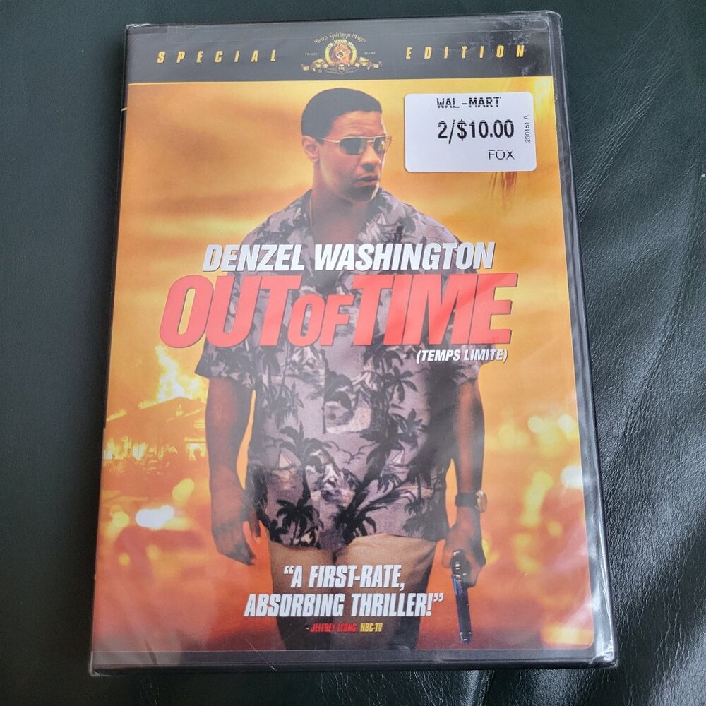 Out of Time (DVD) - Denzel Washington - NEW & SEALED!!